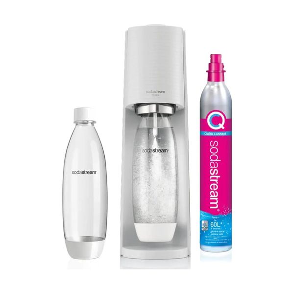 Sodastream Terra White Συσκευή Παρασκευής Ανθρακούχου Νερού