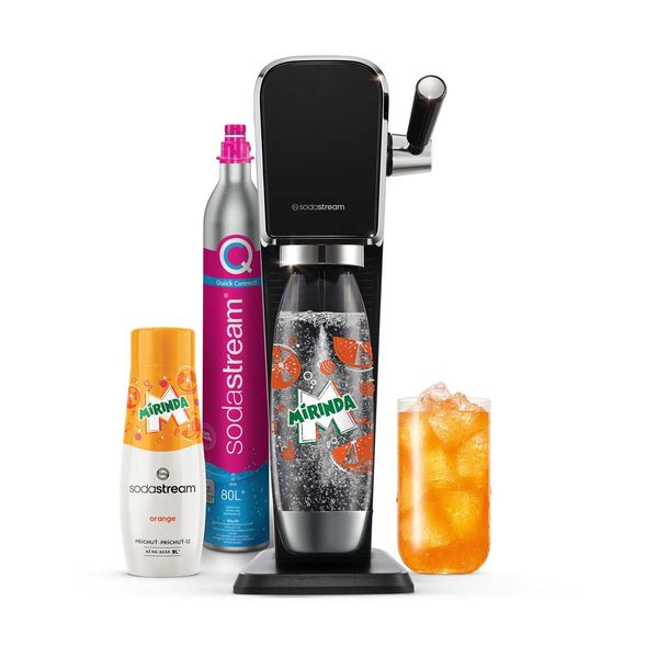 Sodastream Art Megapack Mirinda Συσκευή Παρασκευής Ανθρακούχου Νερού