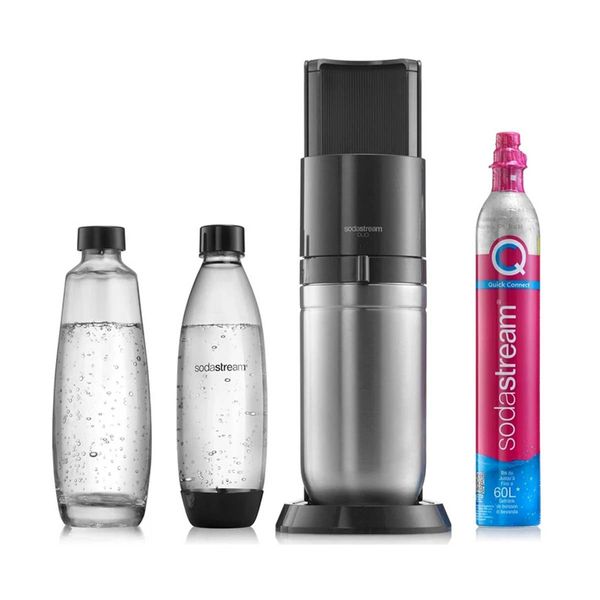 Sodastream Duo Black Συσκευή Παρασκευής Ανθρακούχου Νερού
