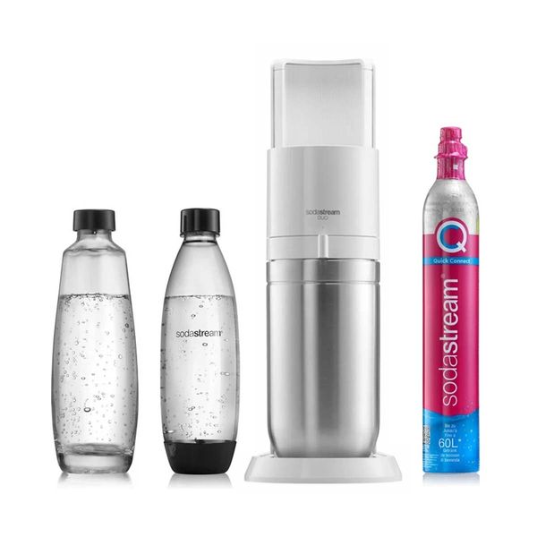 Sodastream Duo White Συσκευή Παρασκευής Ανθρακούχου Νερού