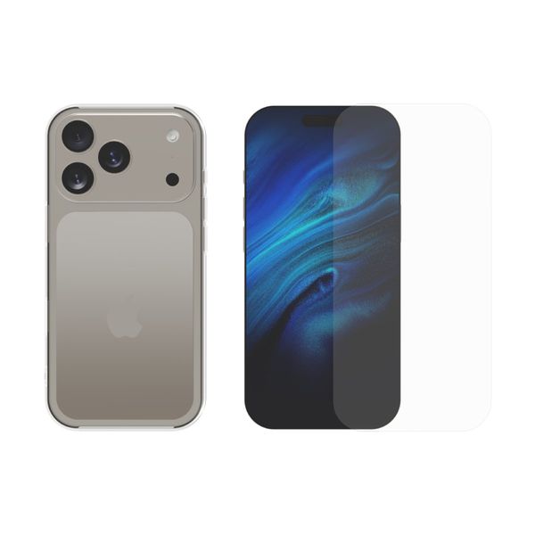 Redshield iPhone 17 Pro TPU Case & Tempered Glass Σετ - Θήκη Κινητου & Προστατευτικό Οθόνης