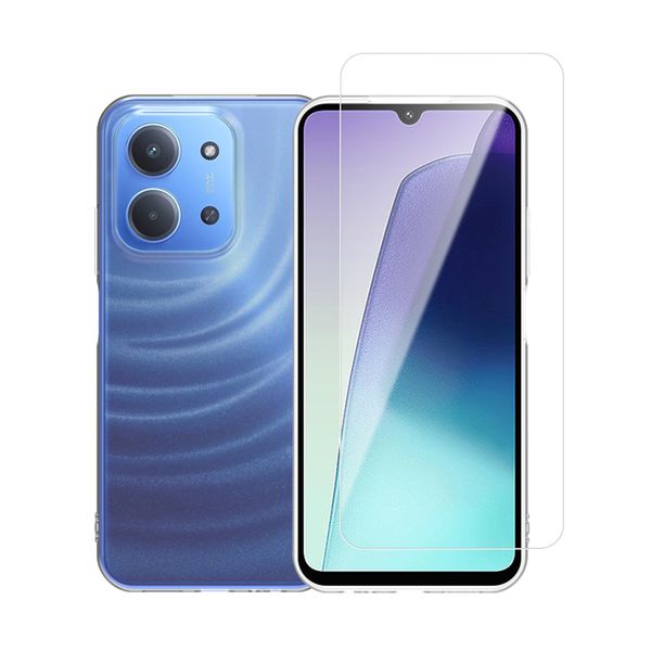 Redshield Xiaomi Redmi 15C/POCO C85 TPU & Glass Transparent Θήκη Κινητού & Προστατευτικό Οθόνης