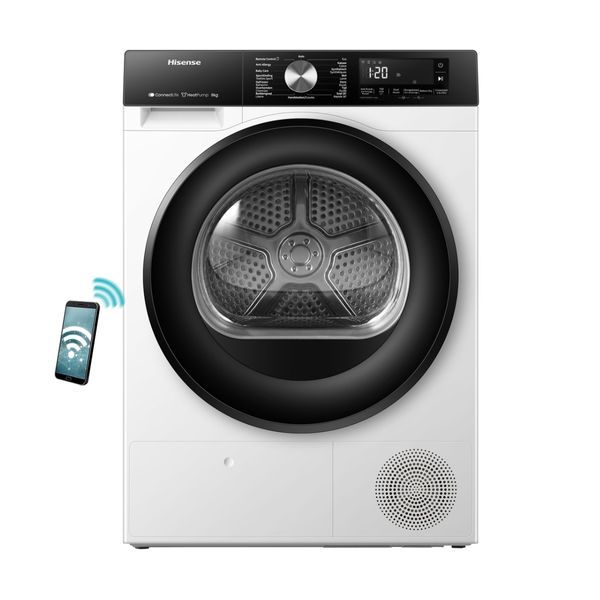 Hisense DH3S802BW2 8kg Στεγνωτήριο