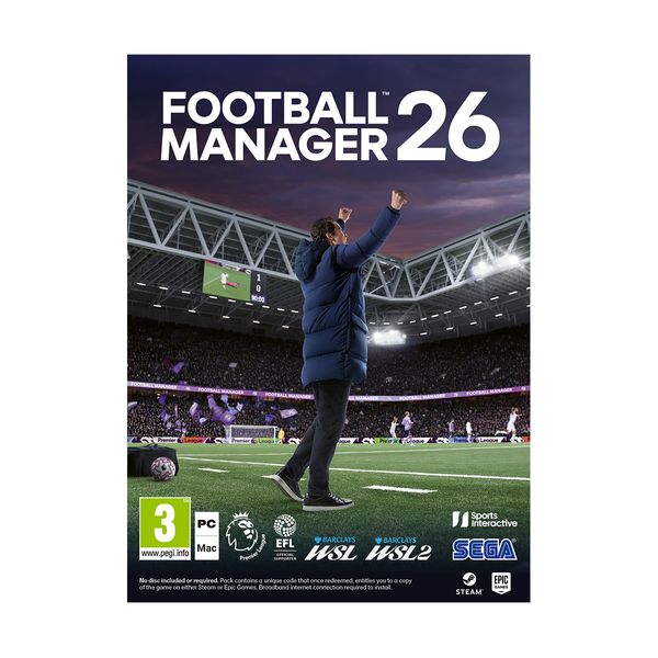 Football Manager 2026 (Code In A Box) PC Game