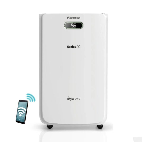Rohnson R-95020 Genius με WiFi 20lt/24h Αφυγραντήρας