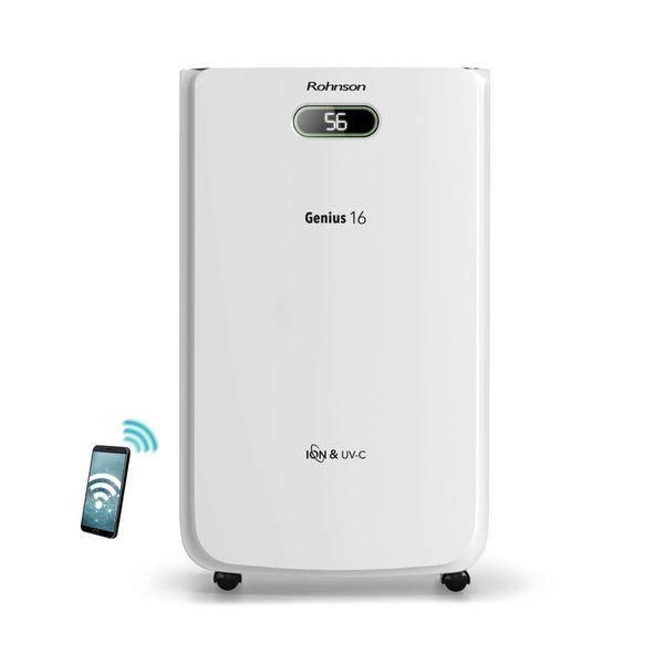 Rohnson R95016 Genius με WiFi 16lt/24h Αφυγραντήρας