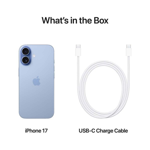 Apple iPhone 17 256GB Mist Blue Κινητό Smartphone