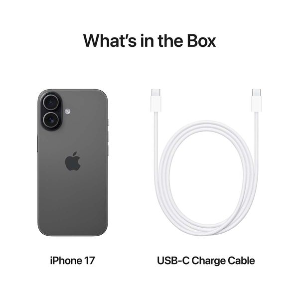 Apple iPhone 17 512GB Black Κινητό Smartphone