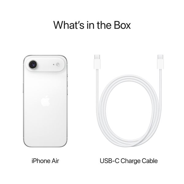 Apple iPhone Air 512GB Cloud White Κινητό Smartphone
