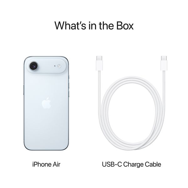 Apple iPhone Air 1T Sky Blue Κινητό Smartphone