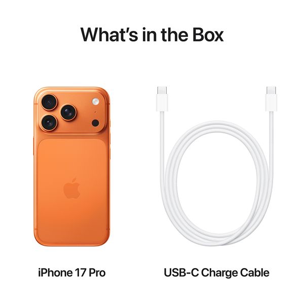 Apple iPhone 17 Pro 512GB Cosmic Orange Κινητό Smartphone