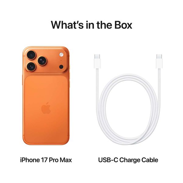 Apple iPhone 17 Pro Max 256GB Cosmic Orange Κινητό Smartphone