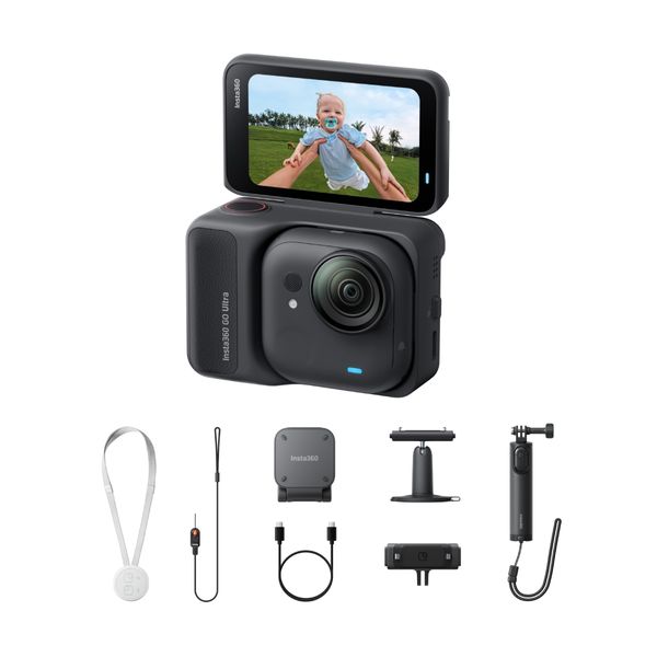 Insta360 GO Ultra Black Bundle Ψηφιακή Βιντεοκάμερα