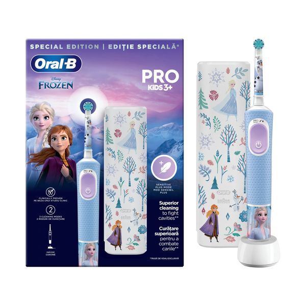 Oral-B Vitality Pro Frozen Ηλεκτρική Παιδική Οδοντόβουρτσα