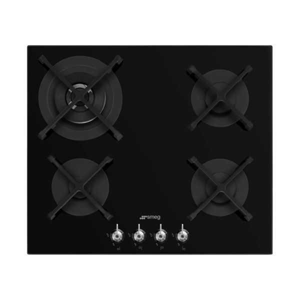 Smeg PV364N Black Εστία Αερίου