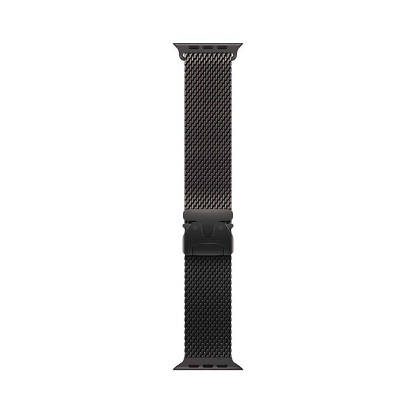 Apple 49mm Black Titanium Milanese Loop - Small Λουράκι Smartwatch