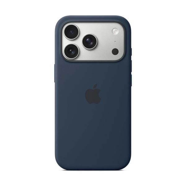 Apple iPhone 17 Pro Silicone Case with MagSafe Midnight Θήκη Κινητού