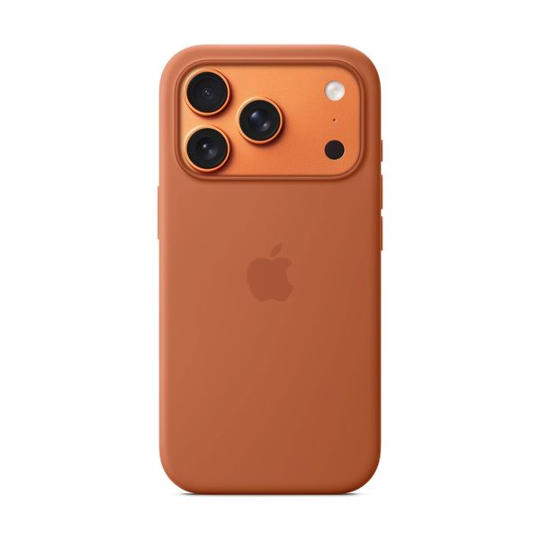 Apple iPhone 17 Pro Silicone with MagSafe Terra Cotta Θήκη Κινητού