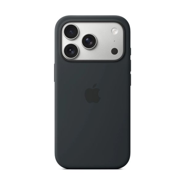 Apple iPhone 17 Pro Silicone Case with MagSafe Black Θήκη Κινητού