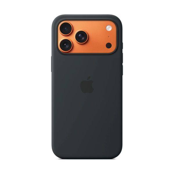 Apple iPhone 17 Pro Max Silicone Case with MagSafe Black Θήκη Κινητού