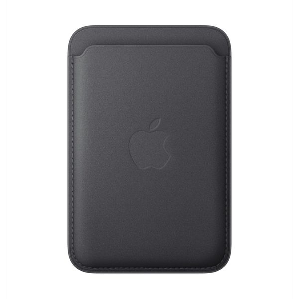 Apple iPhone Woven Wallet with MagSafe Black Θήκη Κινητού