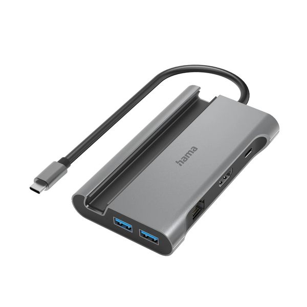 Hama Connect2Mobile USB-C Multiport 7 Ports V2 Hub Adapter