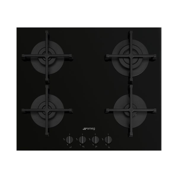 Smeg PV264B Black Εστίες Αερίου