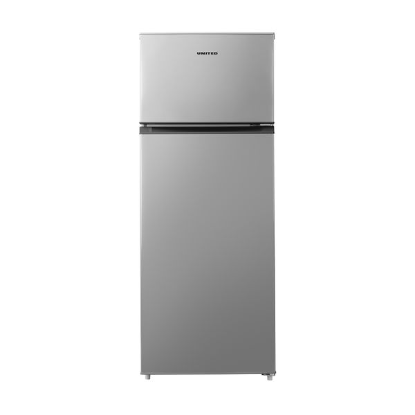 United UDS1438E Inox Ψυγείο Δίπορτο