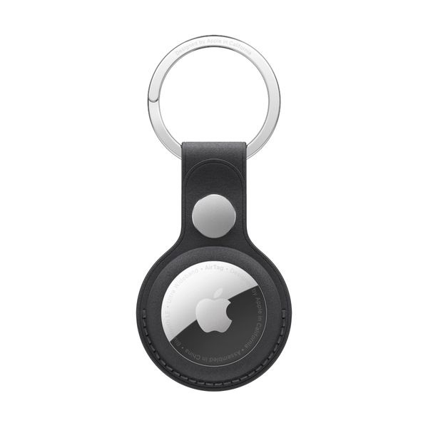 Apple AirTag FineWoven Key Ring Black