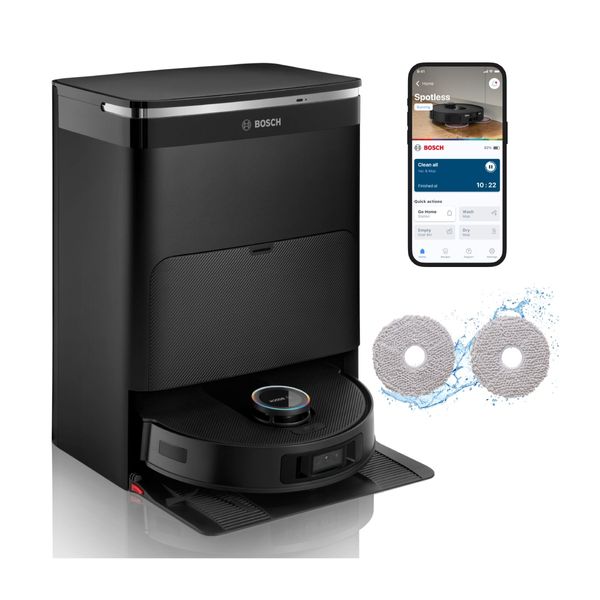 Bosch BCRDW3BX Spotless Max Cam Ρομποτική Σκούπα