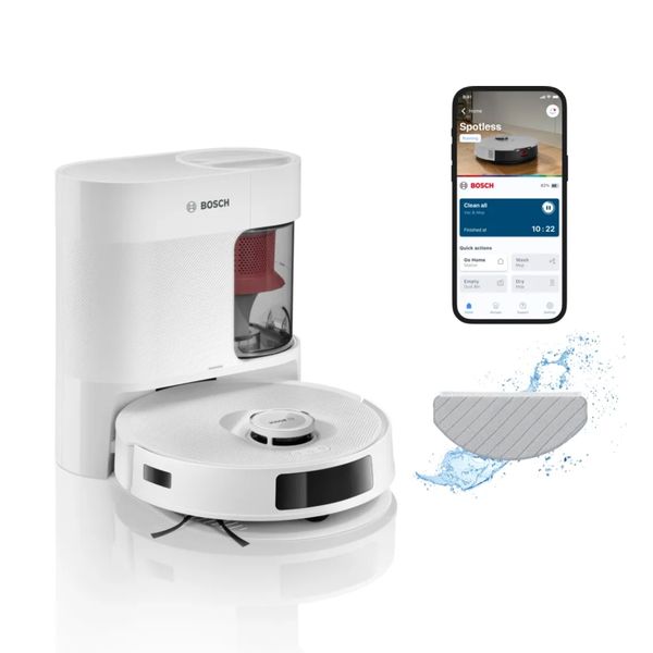 Bosch BCRD2W Spotless Advanced + Ρομποτική Σκούπα