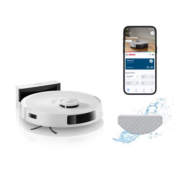 Bosch BCRC2W Spotless Advanced Ρομποτική Σκούπα