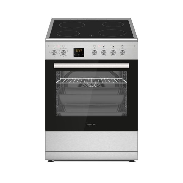 Davoline NCC 9080 Inox Εστίες Κεραμικές