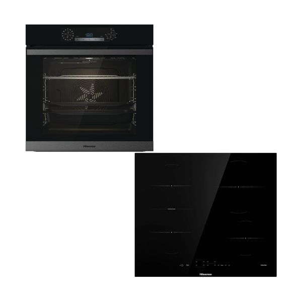 Hisense Icon LED BSA65226AB Φούρνος & I6433CB7 Επαγωγική Εστία Set Εντοιχισμού