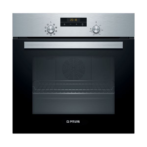 Pitsos PH10M40X2 Inox Φούρνος Εντοιχιζόμενος