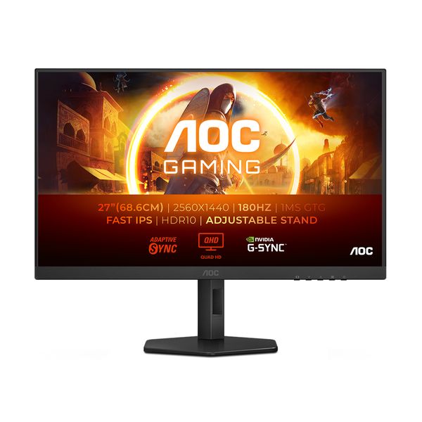 AOC Q27G4XF 27" QHD Fast IPS 180Hz Gaming Monitor