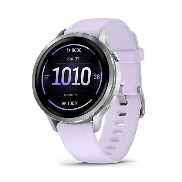 Garmin Venu 4 41mm Silver & Periwinkle SmartWatch