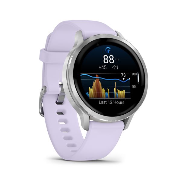 Garmin Venu 4 41mm Silver & Periwinkle SmartWatch
