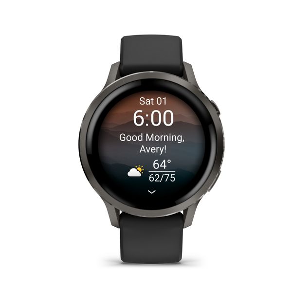 Garmin Venu 4 41mm Slate & Black SmartWatch