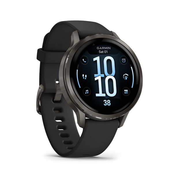 Garmin Venu 4 41mm Slate & Black SmartWatch
