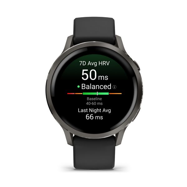 Garmin Venu 4 41mm Slate & Black SmartWatch