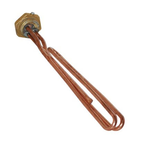 Drall Χάλκινη Βιδωτή 1 1/4″ (μεγάλο εξάγωνο) 3kW για κουμπωτό θερμοστάτη Αντίσταση Θερμοσιφώνου