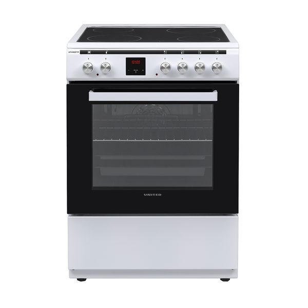 United UFV-68287TP White Κουζίνα Κεραμική