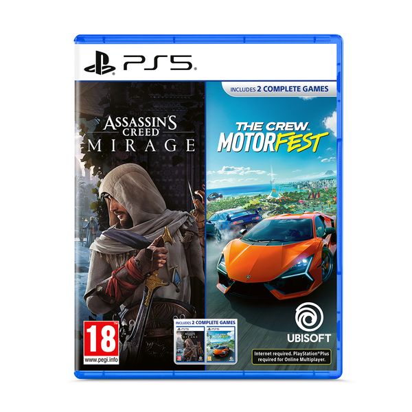 The Crew Motorfest & Assassin’s Creed Mirage PS5 Games