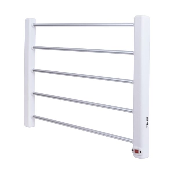 Eurolamp 5Θ 65W Silver Καλοριφέρ Μπάνιου