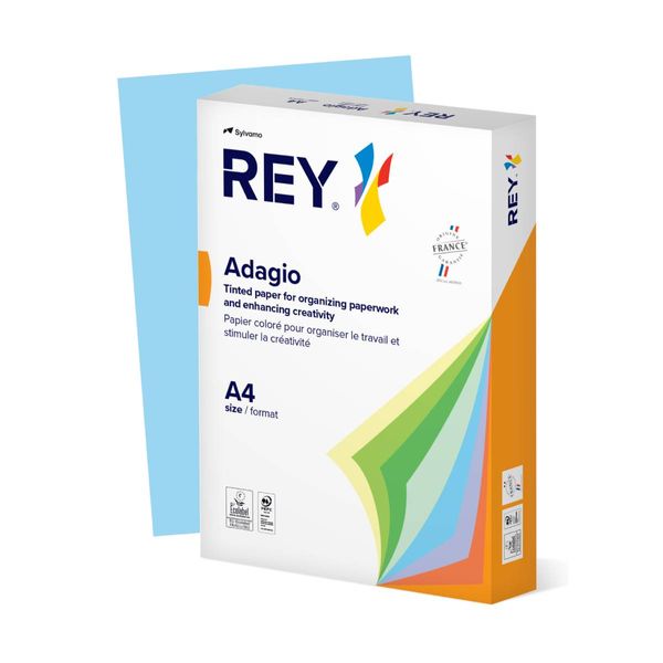 Rey Bright Blue A4 80gr Χαρτί