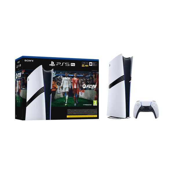 Sony Playstation 5 Pro & EA SPORTS FC 26 (Voucher) Bundle