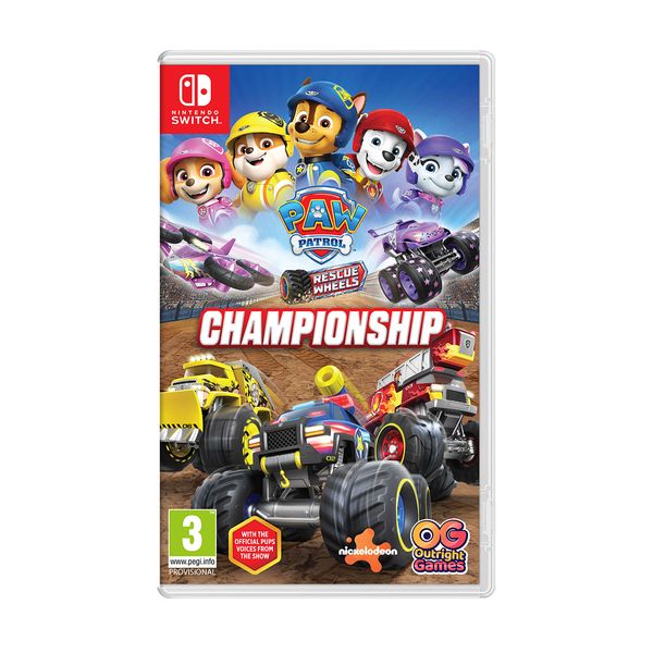 PAW Patrol Rescue Wheels: Championship Switch Game