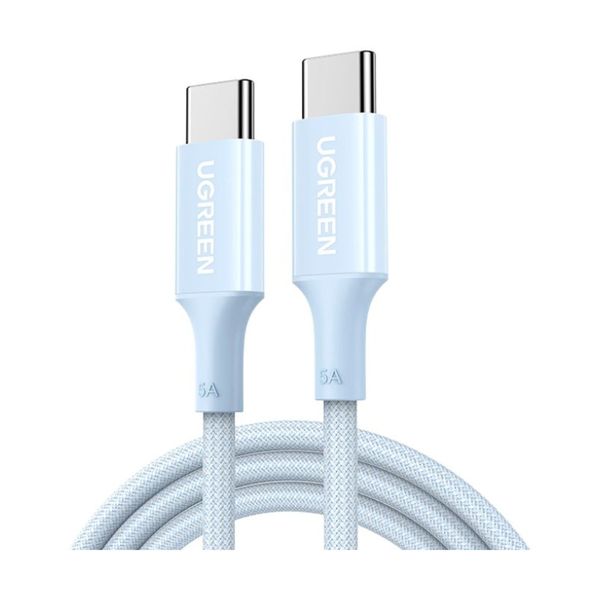 Ugreen 100W USB-C to USB-C Blue 1m Καλώδιο