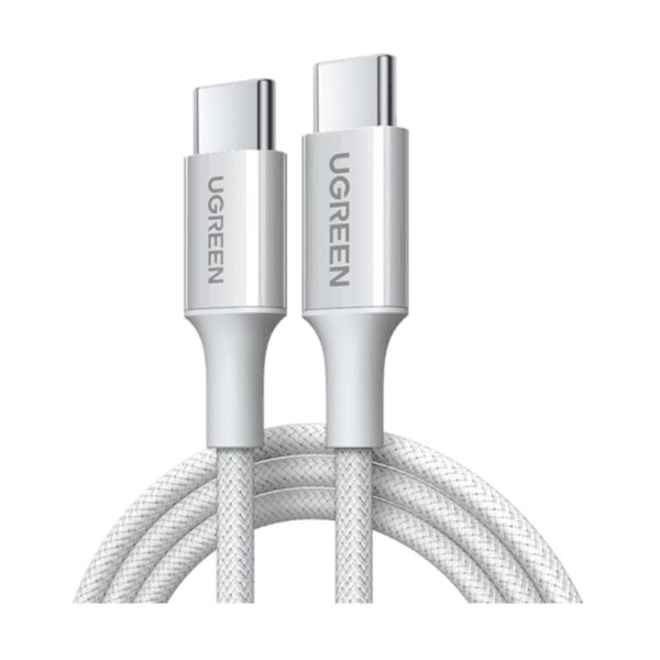 Ugreen 100W USB-C to USB-C White 2m Καλώδιο
